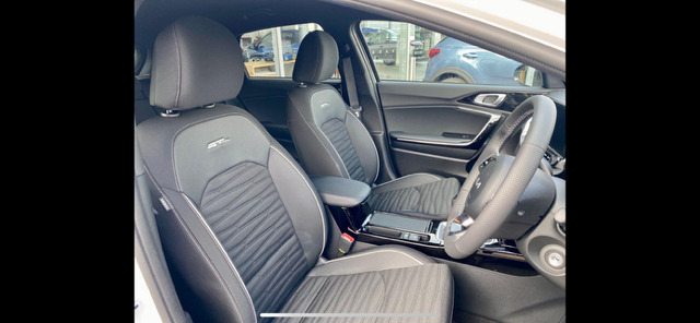 Interior view of training car